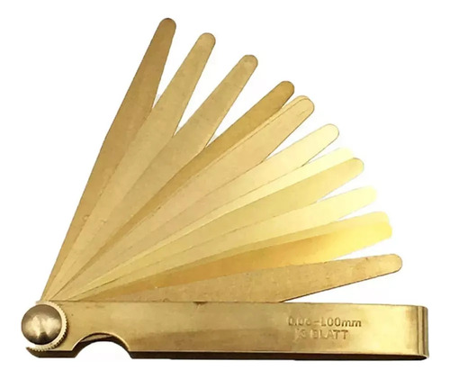 Medidor De Pressão De Latão 0,05-1,0 Mm 13 Em 1