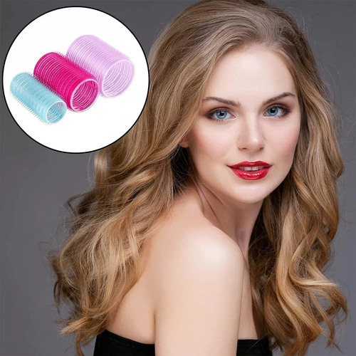 48 Peças Para Modelagem De Cabelo Com Velcro Com Clip