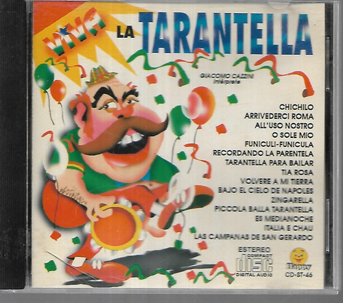 Giacomo Cazzini Album Viva La Tarantella Sello Happy