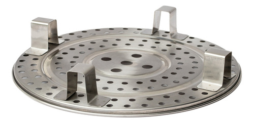 Rejilla Para Olla Vaporera 58.3cm Diametro, Acero Inox 18/10 Color Plateado