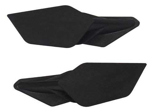 2x Scooter Dynamic Wing Kit Elegante Compatible Con Negro