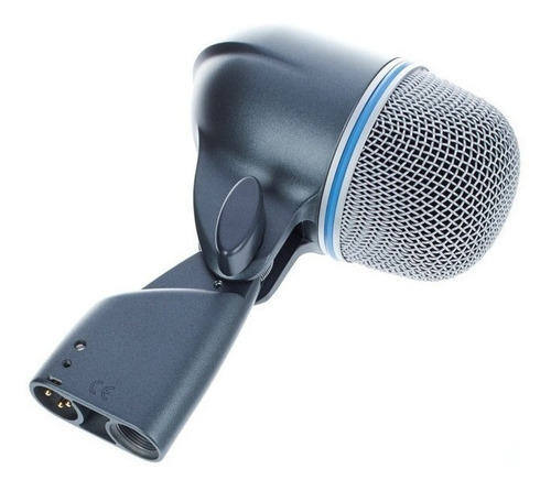 Micrófono Shure Beta Beta 52a Dinámico Supercardioide Color Azul/Plateado