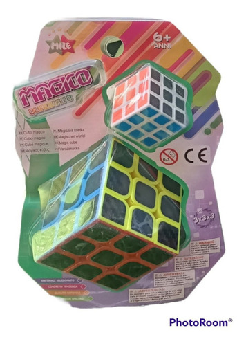 Pack 2 Cubos Rubik 3x3 Grande Y Chico