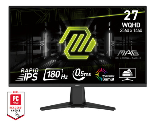 Monitor Msi Mag 275qf 27 Wqhd 2k 180 Hz 0.5 Ms- Boleta
