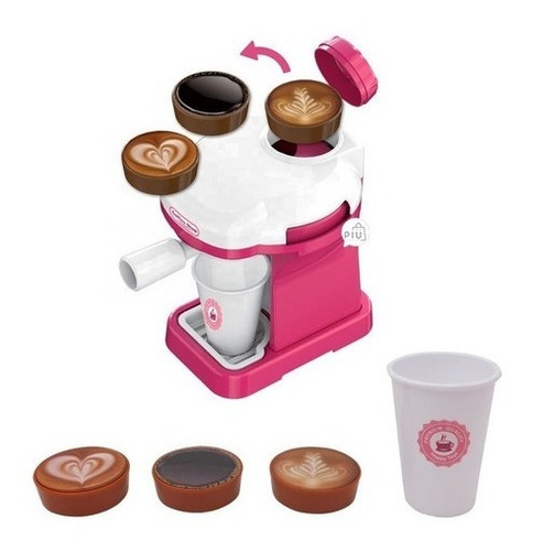 Imagen 3 de 10 de Juego De Cafetería Coffee Shop Con Accesorios Y Sonidos