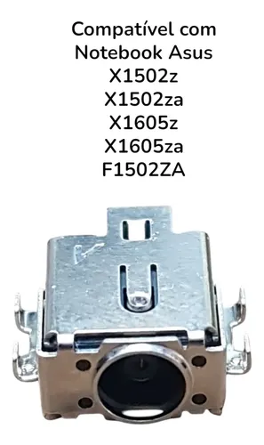 Conector Dc Jack Compatível Notebook Asus X1502z X1502za