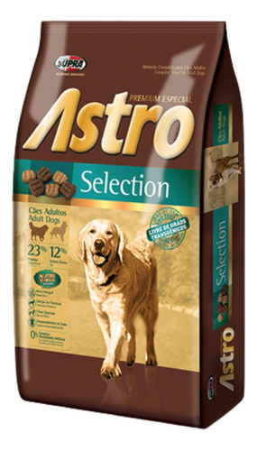 Alimento Perro Adulto Astro Selection 17kg + Regalos + Envío