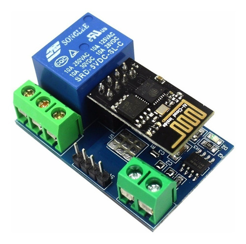 Módulo Wifi Esp8266 Esp-01 Con Relay, Arduino, Electrónica