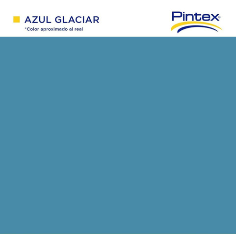 2 Pack Pintura Pinta-me Pintex 3.8 Litros Interior/exterior Color Azul Glaciar