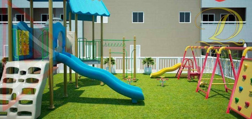 Imagem 4 de 30 de Apartamento Novo De 1 Quarto Sendo Suíte E Com 2 Vagas À Venda Em Praia Grande, Varanda Gourmet E Lazer Completo!!! - Ap3373