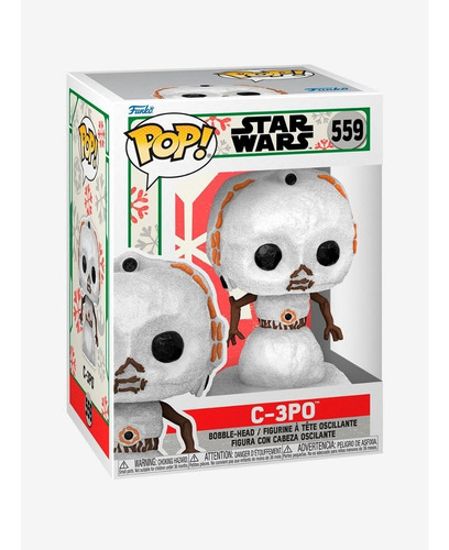 Funko Star Wars: Holiday Pop! Snowman C-3po