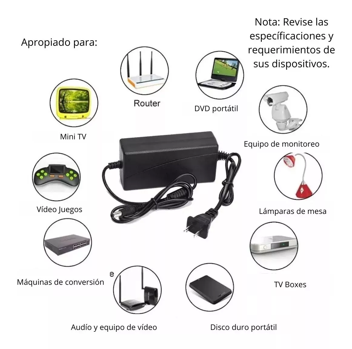 Tercera imagen para búsqueda de inversor de corriente 12v a 110v