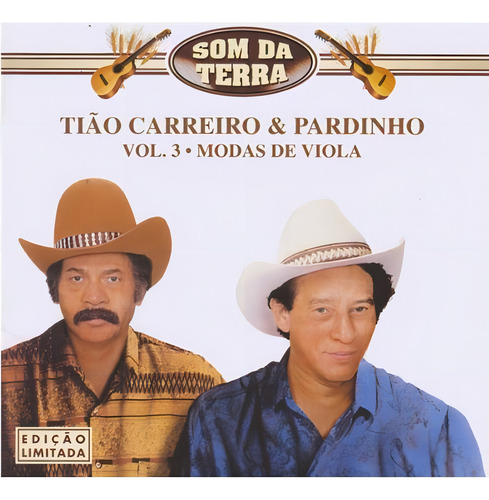 Cd Tião Carreiro & Pardinho Vol 3 Modas De Viola