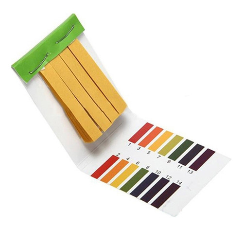 Imagen 3 de 10 de Papel Tornasol Medidor De Ph Paquete De 80 Tiras