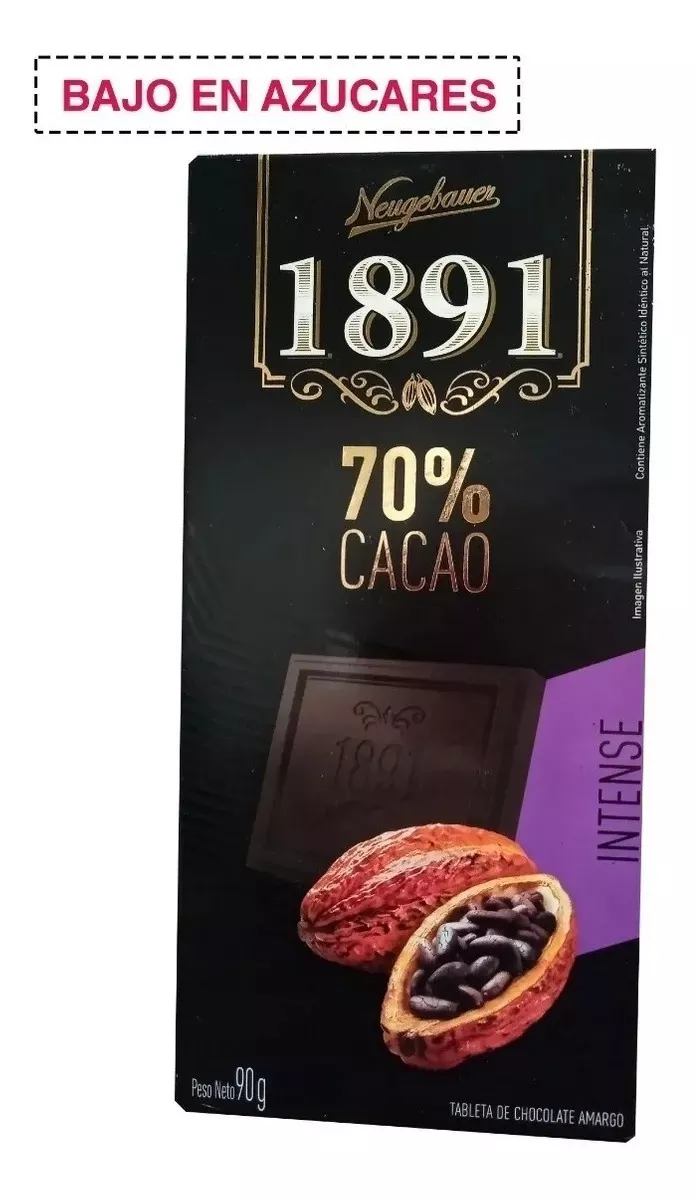 Tercera imagen para búsqueda de chocolate aguila 70 cacao