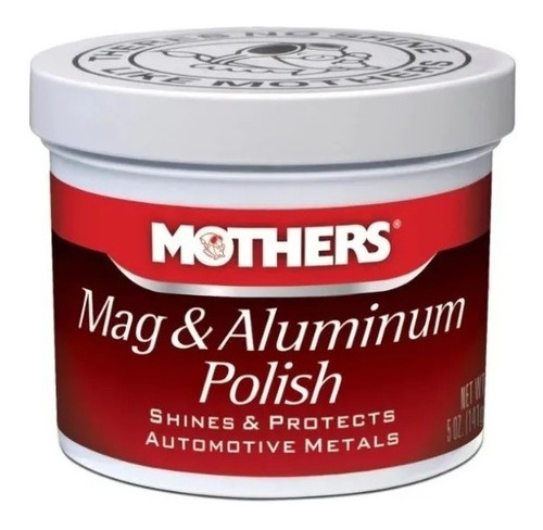 Mothers Pulidor Crema Vistas Metal Aluminio Alto Brillo