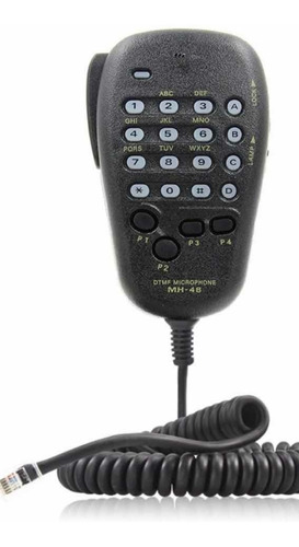 Micrófono Ptt De Mano Yaesu Mh48 Para Yaesu Ft1900r Y Otros