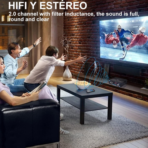 Amplificador De Audio Digital Doméstico Bluetooth De 2 Canal