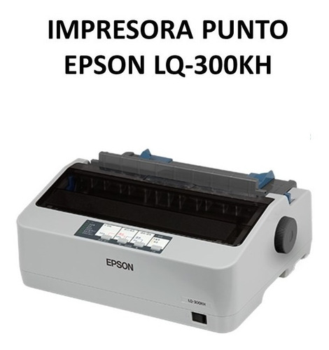 Impresora Punto  Epson Lq-300kh