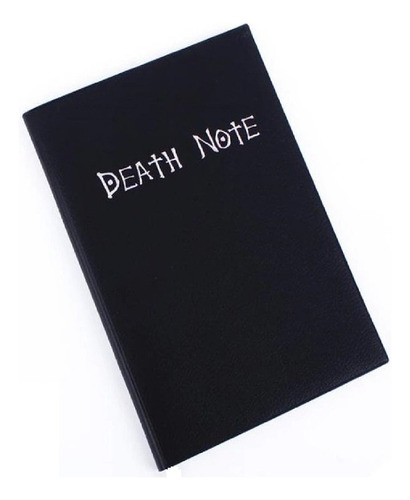 Caderno Death Note L Kira Light Ryuk Anime Livro Morte Black