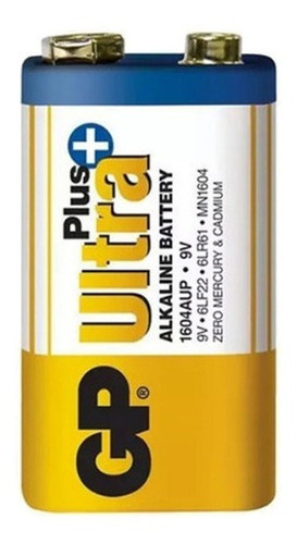 Gp1604aup-5u1 - Bateria Gp 9v Plus Ultra Alkalina