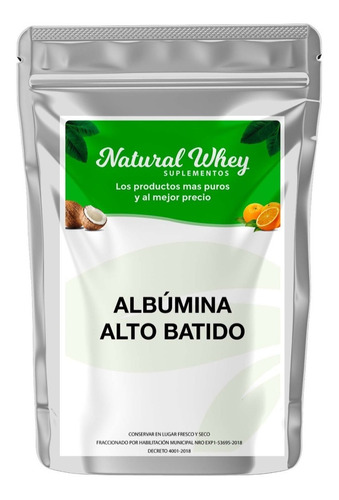 Albúmina Proteina Clara De Huevo Apta Cocción 1 Kg