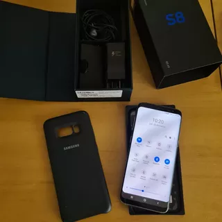 Teléfono Celular Samsung Galaxy S8 64gb Funda Cargador Film