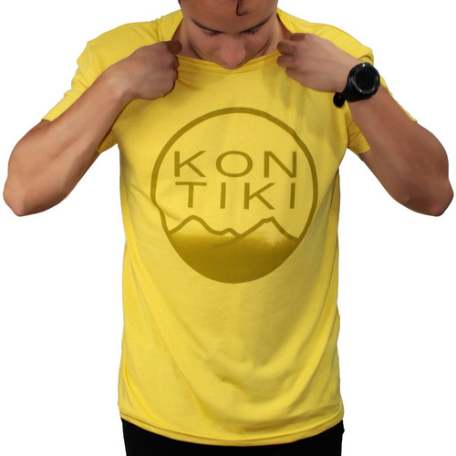 Playera Hombre Kon Tiki Casual Y Deportiva Manga Corta Yuma