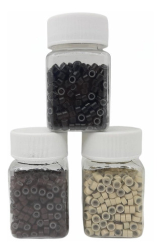 Imagen 2 de 5 de Microring Siliconado Para Extensiones De Cabello