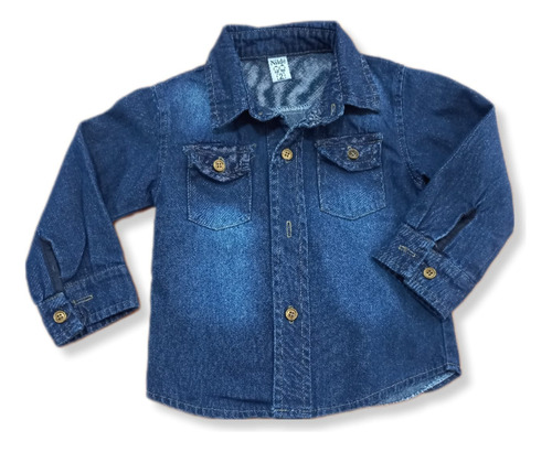 Camisa De Jeans Linea Bebe Hasta Talle 5 