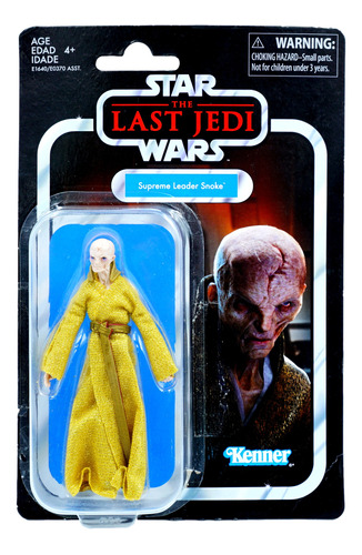 Star Wars Vintage Last Jedi Supreme Leader Snoke Detalle