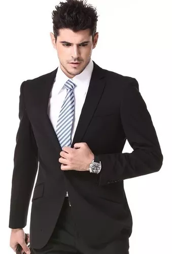 Traje Negro | MercadoLibre 📦