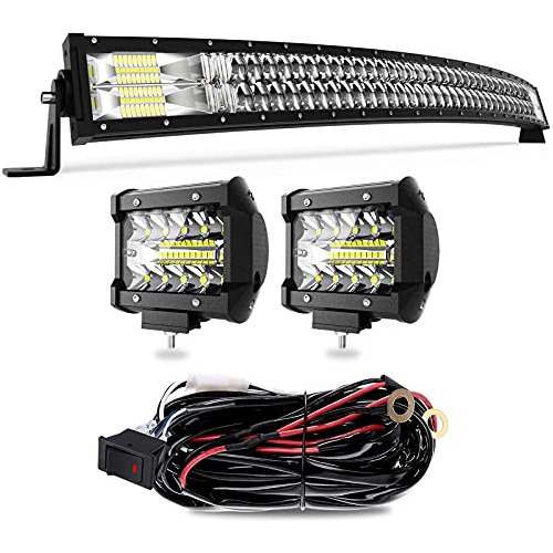 Barra De Luz Led Curva De 40/42 Pulgadas, 240 W, Combo ...