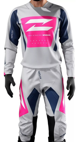 Conjunto Radikal Reflex Motocross Enduro Atv Solomototeam