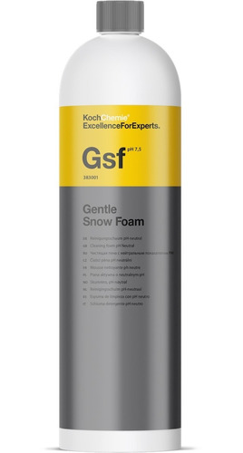 Shampoo Espuma Activa Koch Chemie Gsf Gentle Snow Foam 1 L