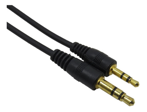 Imagen 6 de 10 de Cable Auxiliar Spica Macho A Macho Para Audio Y Microfono 1m