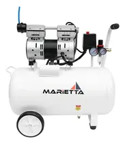 Comprar Marietta 1hp 50l Compresor Libre de Aceite 50l 1hp 13 Gal Compresor Para Dental Compresor de Aire Para Pintar B07VQLQ191 Blanco