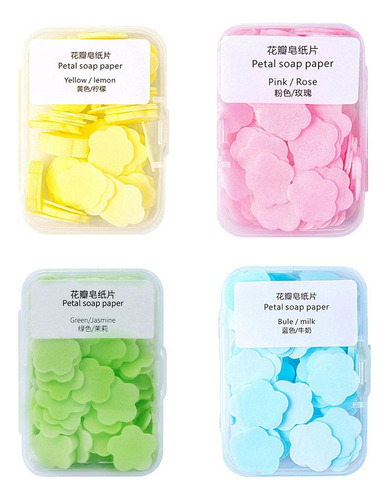 . 400x Pequeñas Hojas De Jabón Portátiles, Escamas De Jabón