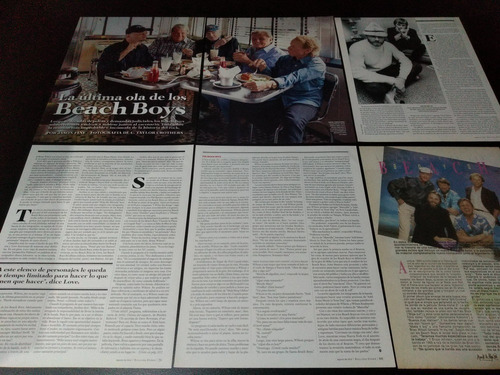 (an059) The Beach Boys * Recortes Revistas Clippings