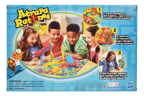 Atrapa Ratones Clasico Facil De Montar Juego De Mesa Hasbro