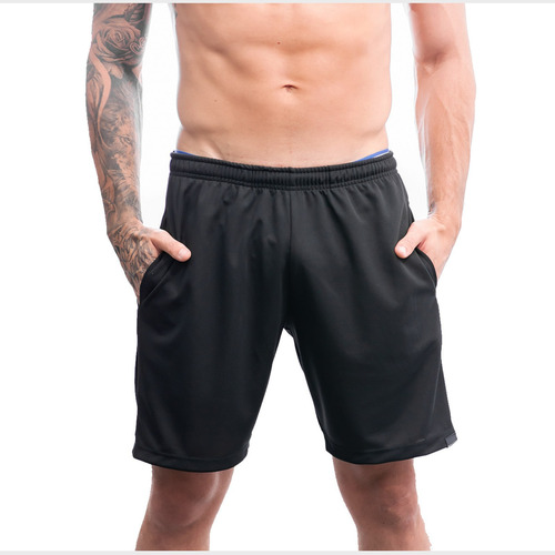 Short Academia Masculina Dry Fit Com Bolsos