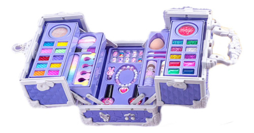 Set De Maquillaje Impermeable Para Niñas Con Diseño De Princ