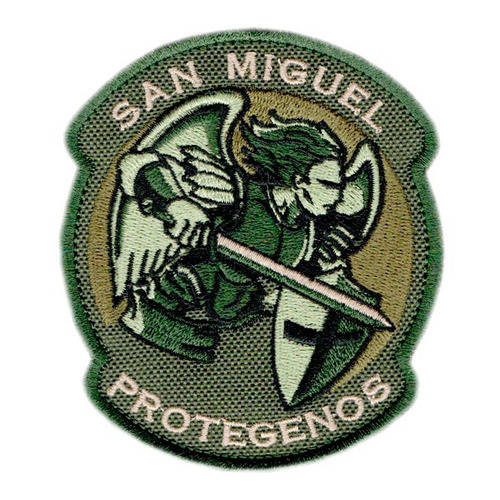 Parches Bordados San Miguel Arcangel Tactical Swat Policia