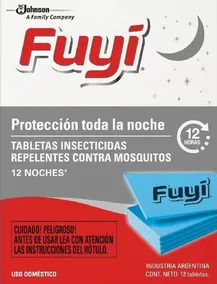 Aparato Mata Mosquitos 220v Normalizado + 12 Tabletas Fuyi