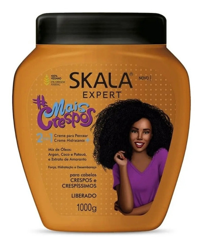 Tratamiento Skala Mais Crespos 1kg Original