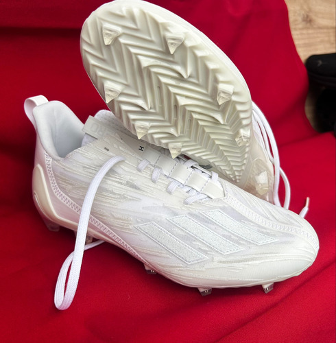 Championes Futbol Us 8.5 adidas Adizero Blancos Unicos