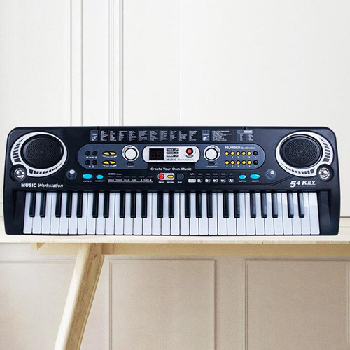 Piano De Teclado Electrónico Portátil De 54 Cable Usb