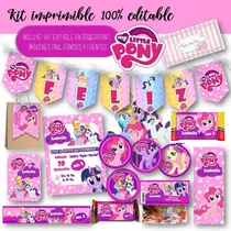 Comprar Kit Imprimible My Little Pony 100% Editable Mod.1 Candy Bar