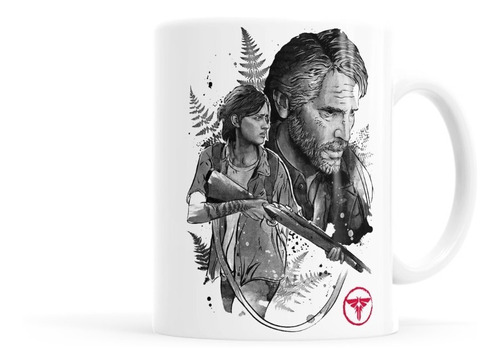 Taza Cerámica Sublimada Personalizada The Last Of Us 2  