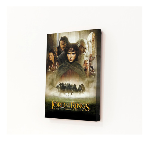 Cuadro Poster Pelicula El Señor De Los Anillos Cine Tolkien